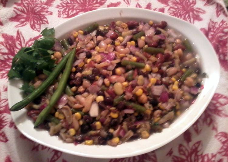 Recipe of Ultimate jason&#39;s 8 bean salad