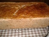Pan de harina integral sin amasado