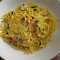 A picture of Mother's spaghetti.