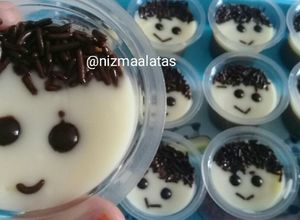 Foto resep Frizzy brown jelly | Ager coklat kribo