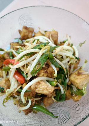 Foto resep Oseng Toge Tahu Tempe