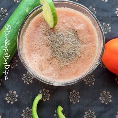 A picture of Gazpacho.