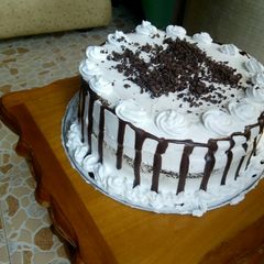 A picture of Blackforest cake.