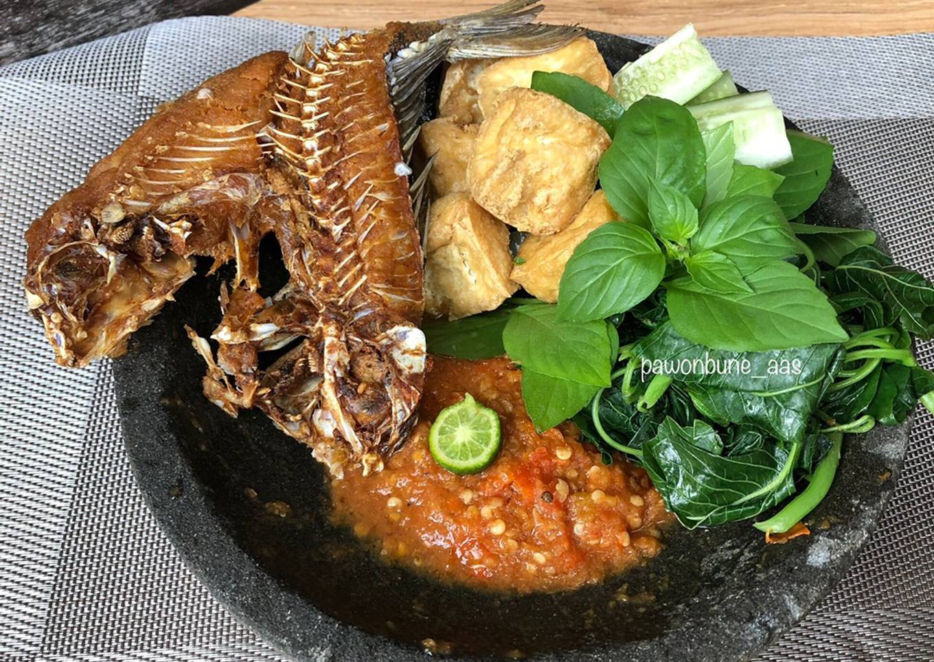 Sambal Tempong Ranti (ala Banyuwangi)