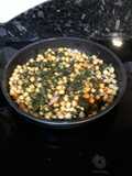 Garbanzos con espinacas