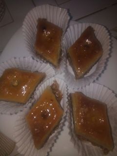 صورة لوصفة بقلاوة