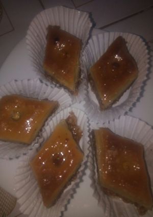صورة لوصفة بقلاوة