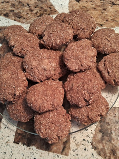 Una foto de Galletitas de coco y chocolate