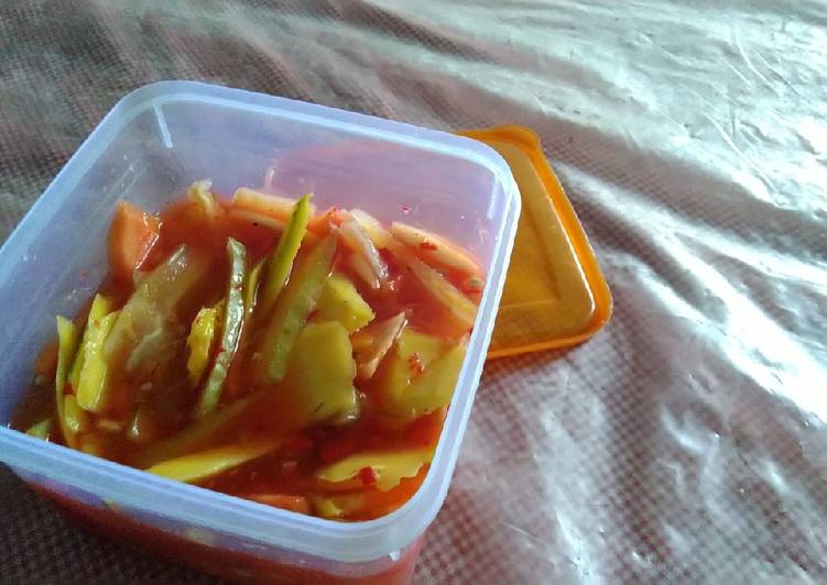 Cara Memasak Asinan Buah Bogor Gampang