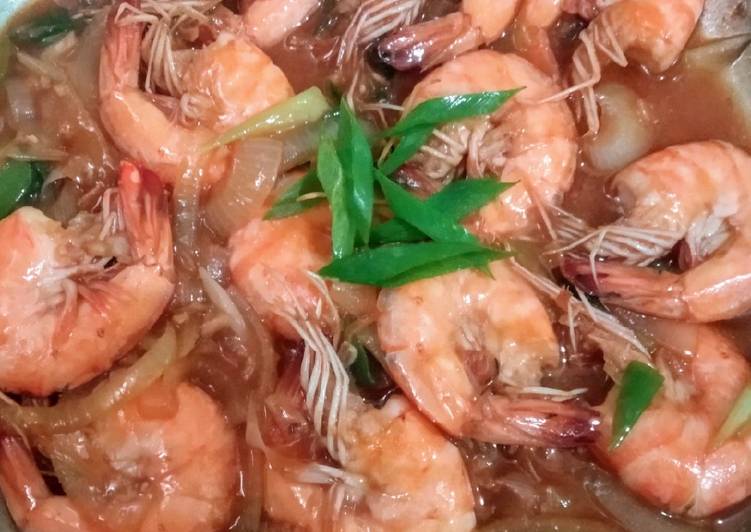 Cara Membuat Udang Asam Manis Yang Nikmat