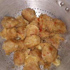 A picture of Yam Balls.