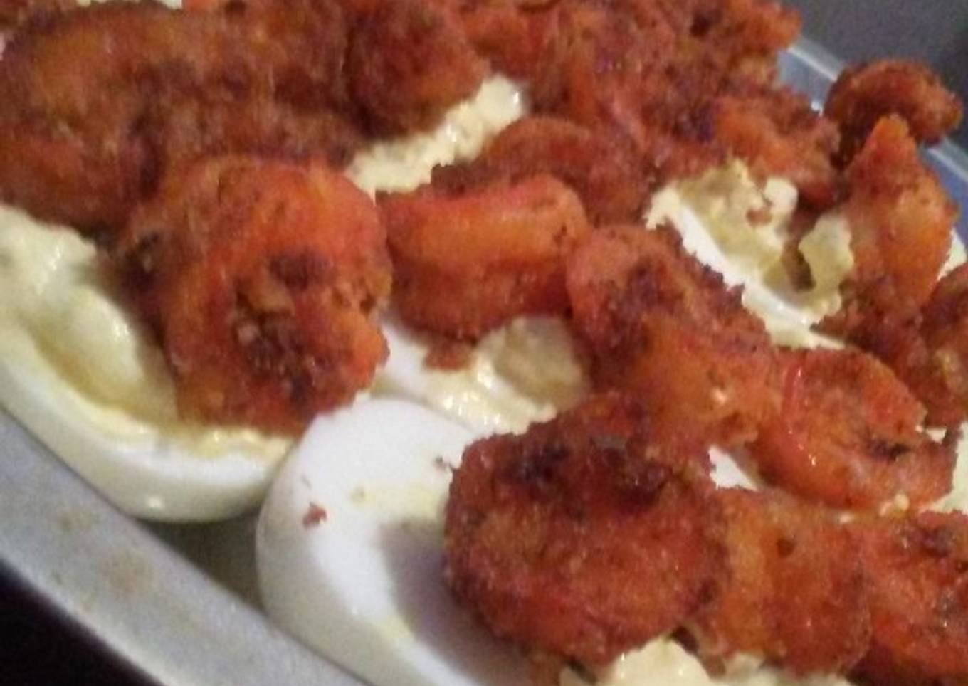 Shrimp Deviled Eggs