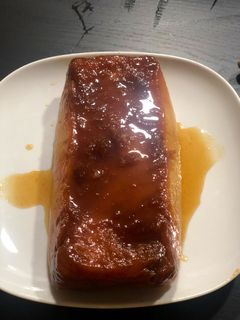 Una foto de Pudín de galletas María y manzana 🤤🍎