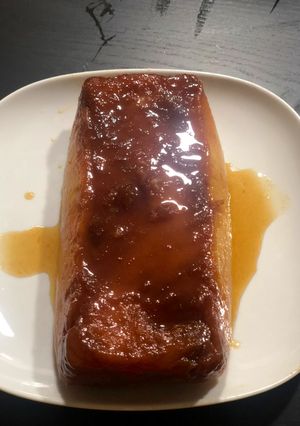Una foto de Pudín de galletas María y manzana 🤤🍎