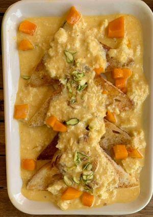 A picture of Healthy Mango Shahi Tukda.