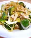 Addictive Chinese Salad with Pork Shabu-Shabu and Smashed Cucumbers