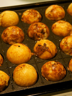 A picture of Our Homemade Takoyaki with All-Purpose Flour.