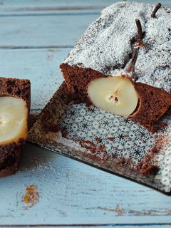 Foto di Plumcake cioccolato e pere