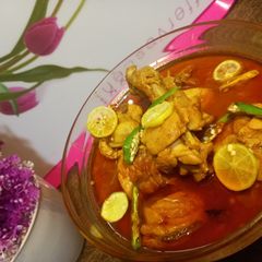Chicken qorma A picture of Chicken qorma.