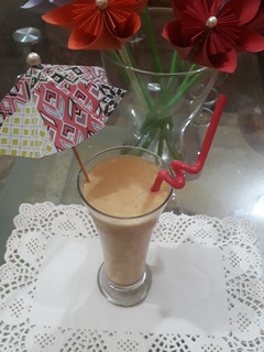 A picture of Mango lassi.
