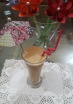 A picture of Mango lassi.