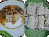 Roti Jala kuah Kari Daging Sapi