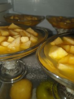 صورة لوصفة تحلية التفاح المنعشة 🍏