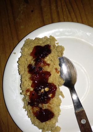 Una foto de Torta rápida sin harina y vegetariana 😋😎