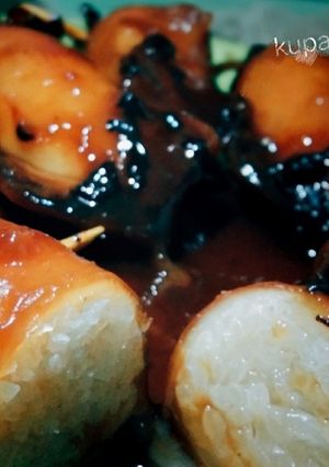 Foto resep Kupat Sotong (Cumi isi pulut)