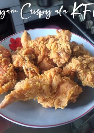 Foto resep Ayam krispy ala kfc kriuk renyah dan tahan lama