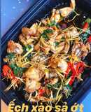 Ếch xào sả ớt