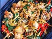 Hình ảnh của ếch đồng xào