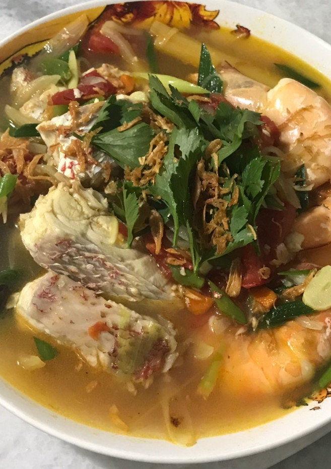 Foto resep Sup ikan + udang