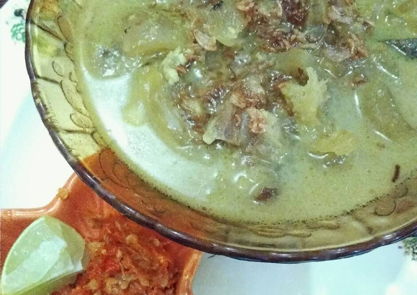 Soto kikil sapi ala Jeng Rahayu#kita berbagi