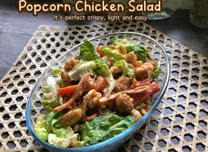 Gambar Popcorn Chicken Salad