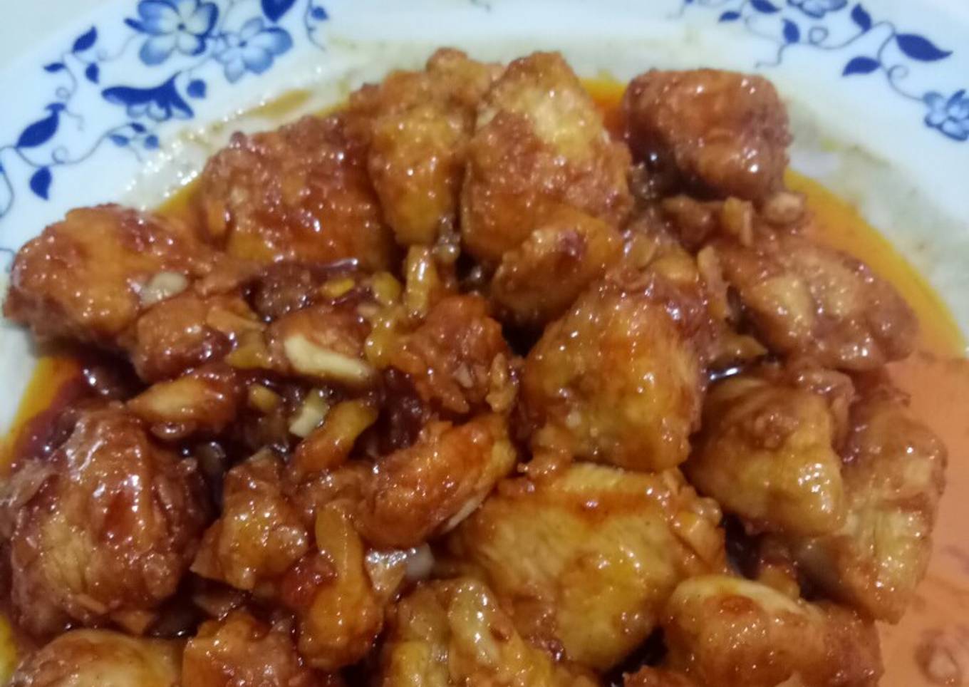 Korean Chicken with Gochujang Sauce