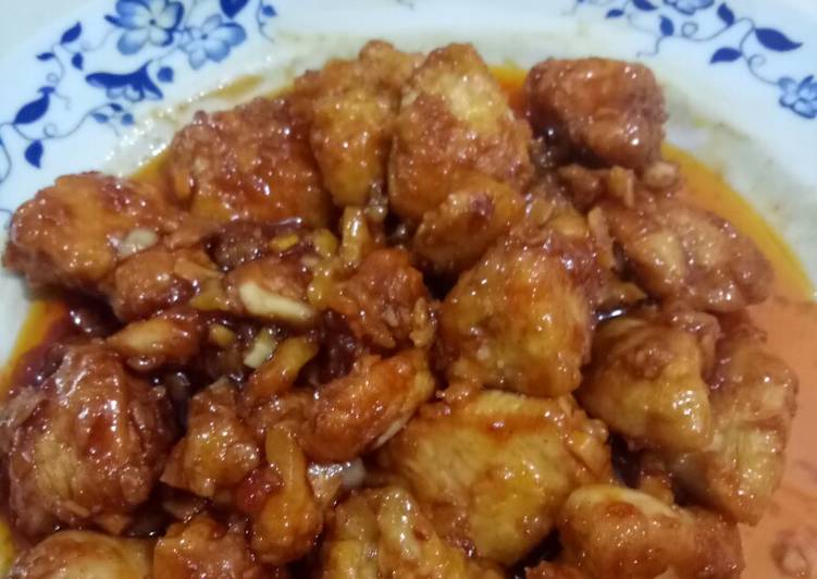 Korean Chicken with Gochujang Sauce