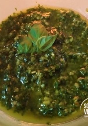 Foto principal de Soltero vegano de pesto de albahaca