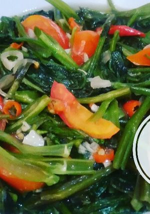 Foto resep Cah kangkung saus tiram