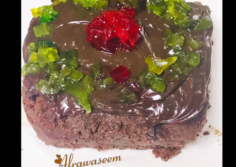 Recipe of Tasty Microwave decadent dark chocolate cake