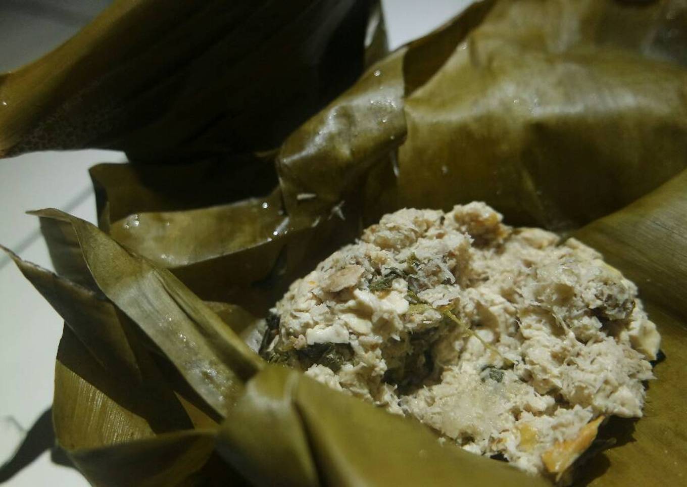 Botok Tofu Cincang Daging Sapi