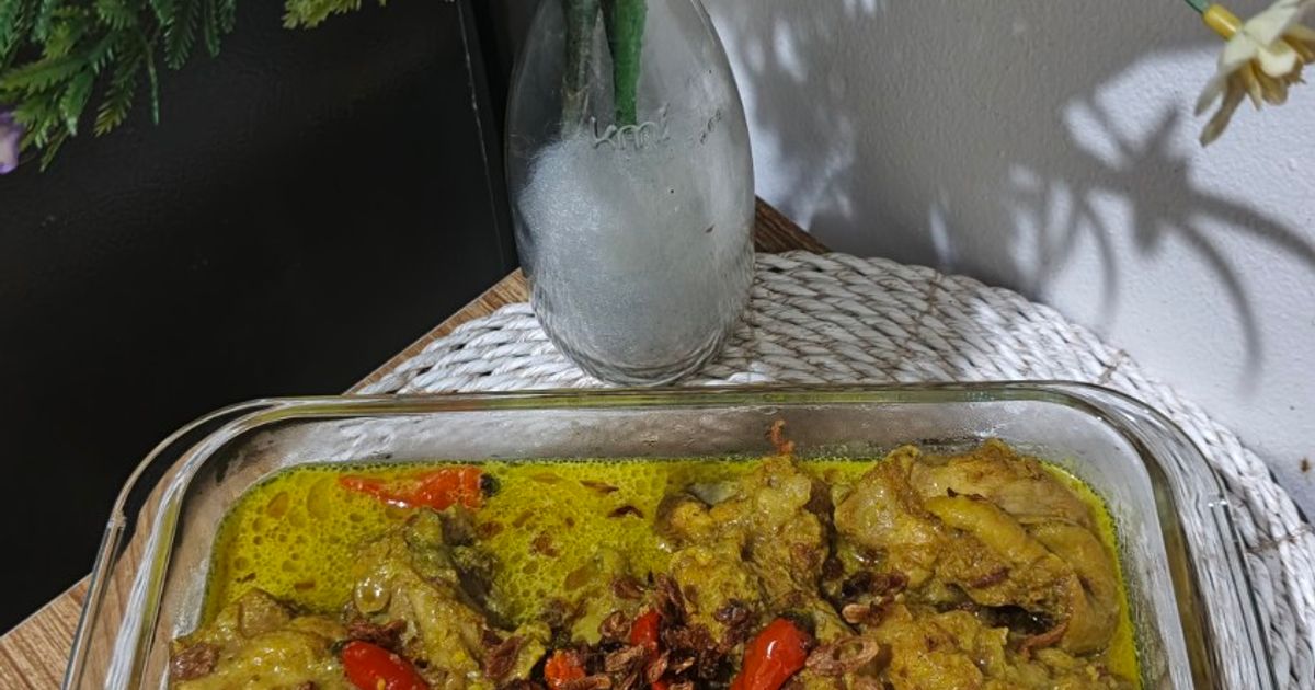 OPOR AYAM ala Ummi Alfa