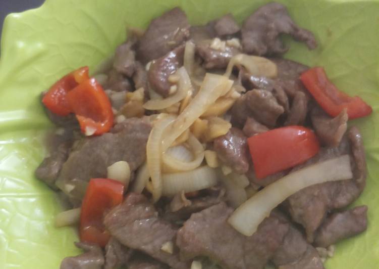 Resep Mongolian Beef, Lezat Sekali
