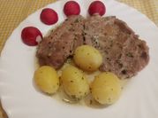 Una foto de filetes de pavo