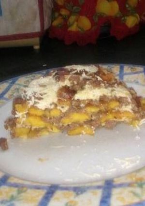 Una foto de Pastel de plátano
