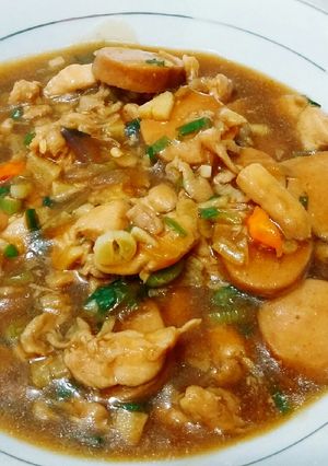 Foto resep Ayam Sosis Teriyaki