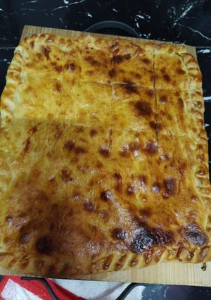 Una foto de Torta de fiambre facilísima
