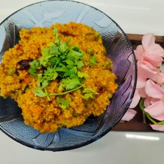 A picture of 5 minutes Vegetable Dalia.
