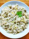 Risotto ai carciofi e topinambur
