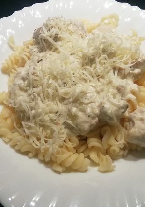 Tárkonyos-Tejszínes Gomba Pulyka Ragu- Ori módra recept fotója